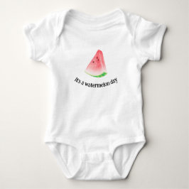 Het is een watermeloen dag Baby Bodysuit
