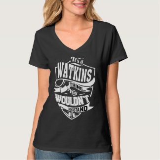 Het is een watkins ding t-shirt