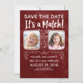 Het is een wedstrijd - Grappig Save the Date Magnetische Uitnodiging (Voorkant)