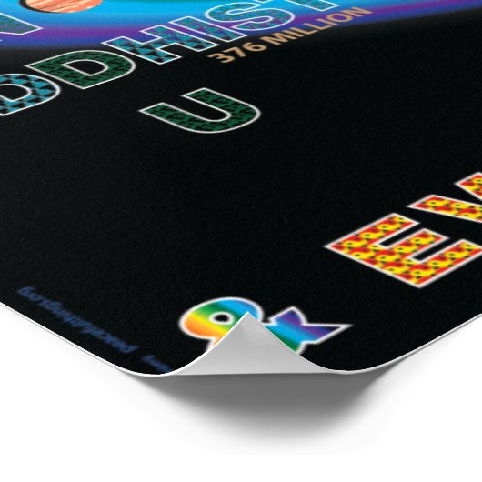 Het is een wereld van iedereen poster (Hoek)