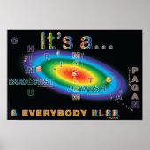 Het is een wereld van iedereen poster (Voorkant)