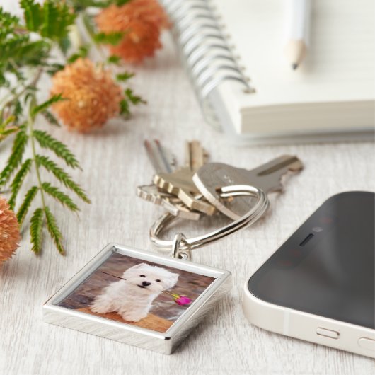 Het is een westie ding! sleutelhanger (Zijkant)