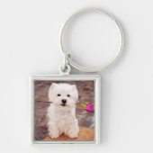 Het is een westie ding! sleutelhanger (Voorkant)