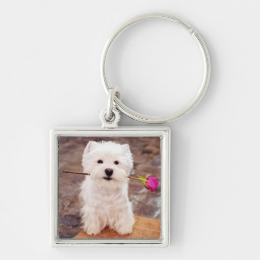 Het is een westie ding! sleutelhanger (Voorkant)