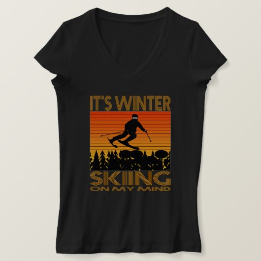 HET IS EEN WINTER - DIE OP MIJN MIJN MIJN MIJN MIJ T-SHIRT (Design voorkant)