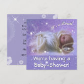 Het is een wonder-Baby shower Kaart (Voorkant / Achterkant)