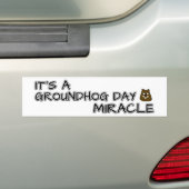 Het is een wonder van een dag. bumpersticker (Op auto)