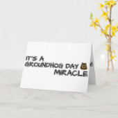 Het is een wonder van een dag. kaart (Gele Bloem)