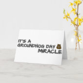 Het is een wonder van een dag. kaart (Gele Bloem)