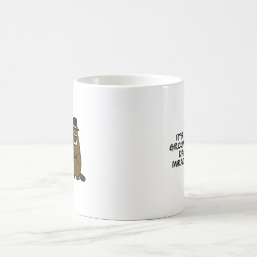 Het is een wonder van een dag. koffiemok (Center)