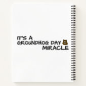 Het is een wonder van een dag. notitieboek (Achterkant)