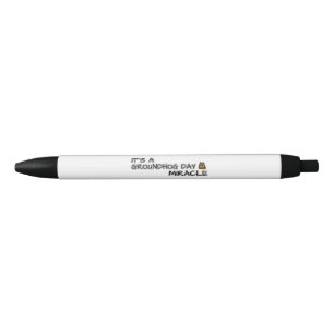 Het is een wonder van een dag. zwarte inkt pen