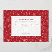 Het is een wonderbaarlijk leven MultiPhoto Folie K Folie Feestdagenkaart (Achterkant)