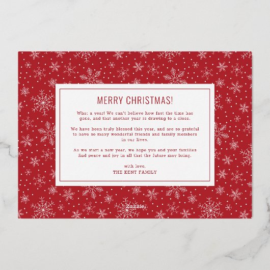 Het is een wonderbaarlijk leven MultiPhoto Folie K Folie Feestdagenkaart (Achterkant)