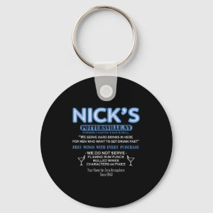Het is een wonderbaarlijk leven Nicks Bar George B Sleutelhanger