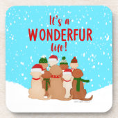 Het is een Wonderfur Life Onderzetter set (Voorkant)