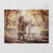 Het is een WonderFUR Life: Pet Christmas Briefkaar Feestdagenkaart (Voorkant)