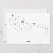 Het is een WonderFUR Life Pet Foto met kerstfeestd Feestdagenkaart (Achterkant)