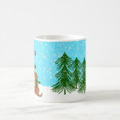 Het is een WONDERFUR-Mok voor kerstfeestdagen Koffiemok (Center)