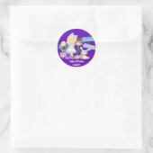Het is een Wonderland Birthday Tea Party Sticker (Tas)