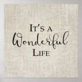 Het is een wonderlijk kerstfeest poster (Voorkant)