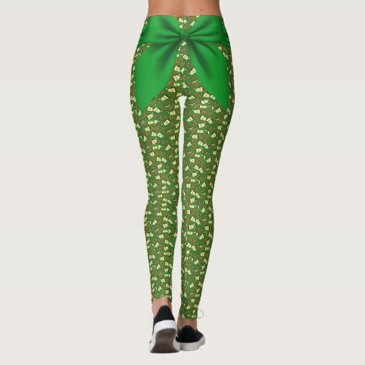 Het is een Wrap, kerst Leggings (Achterkant)