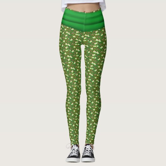 Het is een Wrap, kerst Leggings (Voorkant)