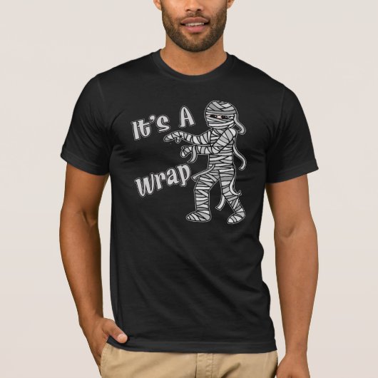 Het is een Wrap Mummy T-shirts (Voorkant)