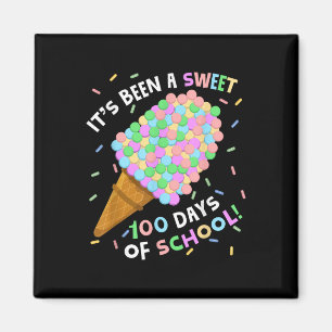 Het is een zoete 100 dagen van de school ijs 100t magneet