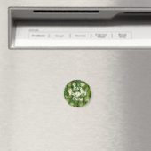 "Het is een zuidelijk ding" Okra Magnet (Insitu (Vaatwasser))