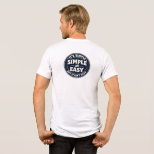 Het is eenvoudig, maar niet makkelijk Tri-Blend shirt