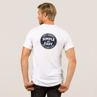 Het is eenvoudig, maar niet makkelijk Tri-Blend shirt