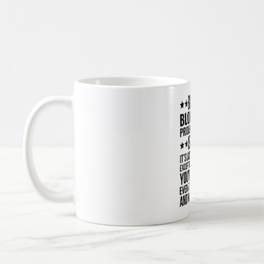 Het is eenvoudig om een projectmanager met een blo koffiemok (Links)