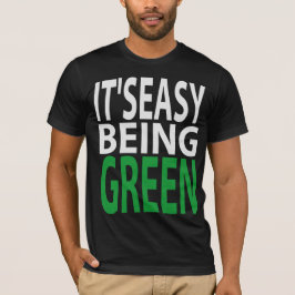 HET IS EENVOUDIG OM GROEN TE WORDEN T-SHIRT