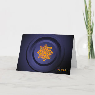 Het is Eid - Islamitisch wenskaart Feestdagen Kaart