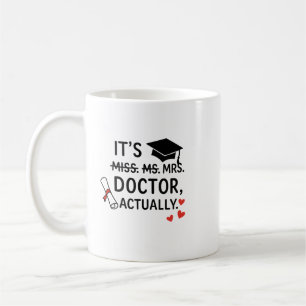 Het is eigenlijk Doctor Afstuderen Mok