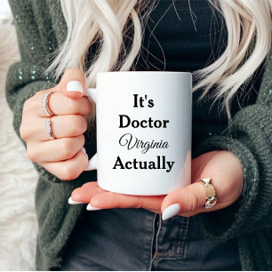 Het is eigenlijk dokter - PhD Afstuderen Mok