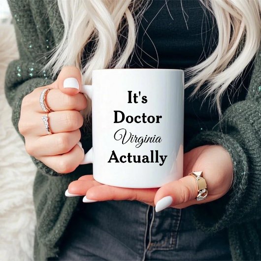 Het is eigenlijk dokter - PhD Afstuderen Mok