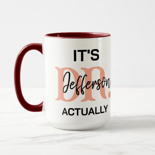 Het is eigenlijk Dr – Grappig Doktersleven | Leuk Mok (Links)
