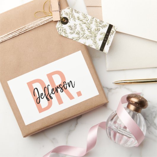 Het is eigenlijk Dr – Grappig Doktersleven | Schat Rechthoekige Sticker (Geschenken)