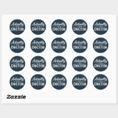 Het is eigenlijk Dr – Grappig Doktersleven | Schat Ronde Sticker (Vel)