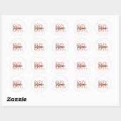Het is eigenlijk Dr – Grappig Doktersleven | Schat Ronde Sticker (Vel)