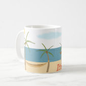 Het is Eiland Tijd Koffiemok (Voorkant links)