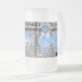 Het is eindelijk gebeurd Flying Pigs Mok (Voorkant rechts)