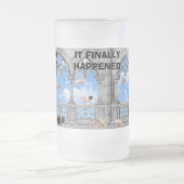 Het is eindelijk gebeurd Flying Pigs Mok (Center)