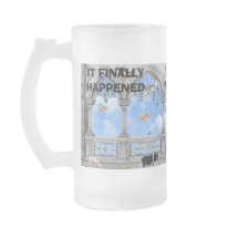 Het is eindelijk gebeurd Flying Pigs Mok