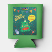 Het is eindelijk mijn verjaardag 29 feb kikker Con Blikjeskoeler (Voorkant)