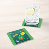 Het is eindelijk mijn verjaardag 29 feb kikker Con Kartonnen Onderzetters (Insitu)