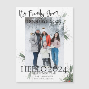 Het is eindelijk voorbij Vaarwel 2023 Hallo 2024 N