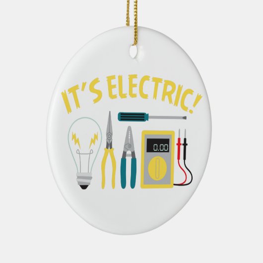 Het is Electric Keramisch Ornament (Rechts)